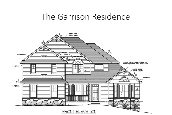 Garrison front elevation